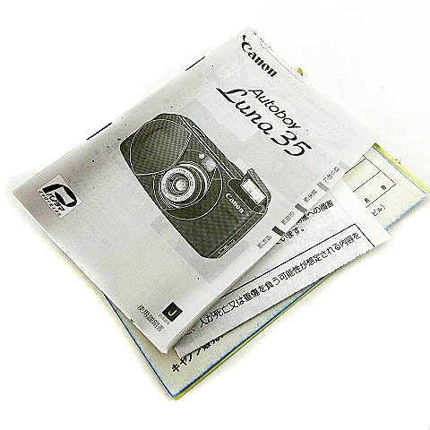 キャノン Canon Autoboy Luna オートボーイ ルナ 35 コンパクト