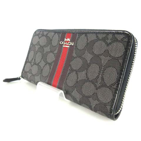 コーチ COACH F39139 アウトライン ストライプ シグネチャー 