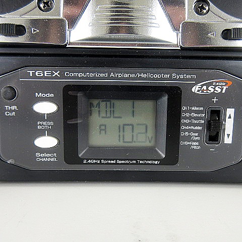 フタバ Futaba FASST プロポ T6EX 6EX-2.4GHz SS 発信機のみ 欠