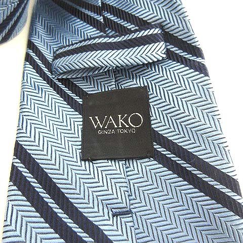 ネクタイ ワコウ （銀座 和光 WAKO GINZA TOKYO ネクタイ ストライプ 