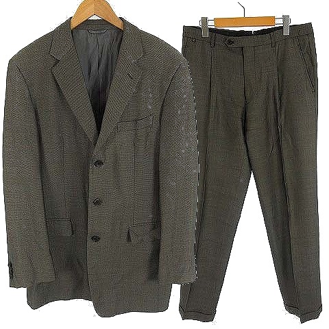 コムサコレクション Comme Ca Collection スーツ セットアップ 上下 ジャケット スラックス パンツ 総裏 ウール シルク グレー Ll Ibs51 レディース 022 ベクトルパーク