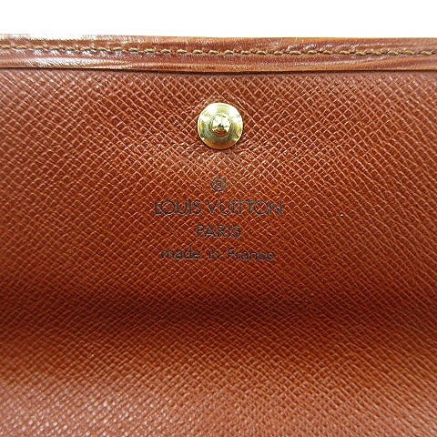ルイヴィトン LOUIS VUITTON M63713 エピ ポルト トレゾール