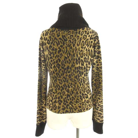 DOLCE&GABBANAレオパード カシミアロンググローブ たわい