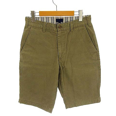 ビームス Beams ショーツ ショート パンツ ハーフ コットン カーキ S メンズ 022 ベクトルパーク