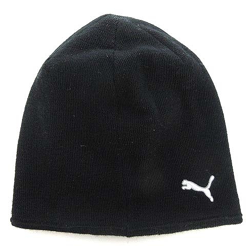 プーマ Puma ワッチ キャップ ニットキャップ ニット帽 帽子 ワッペン ブラック 黒 レディース 022 ベクトルパーク