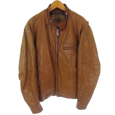 ショット SCHOTT シングル ライダース ジャケット レザー 本革 