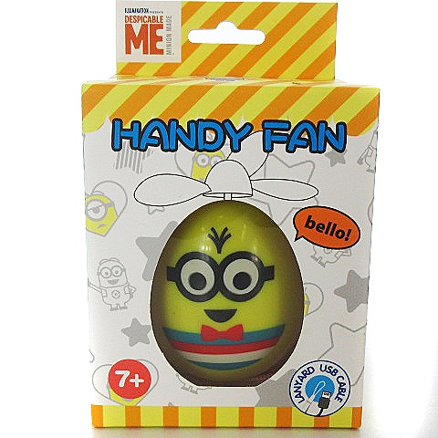 未使用品 Usj ユニバーサルスタジオジャパン ユニバ ミニオンズ たまご型 扇風機 ストラップ付 ハンディファン ケビン 022 ベクトルパーク