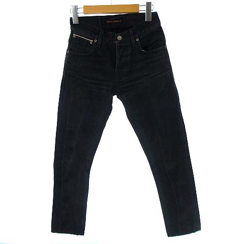 ヌーディージーンズ Nudie Jeans Nj グリムティム Grim Tim デニム パンツ ジーンズ セルビッチ 赤耳 ブラック 黒 26 Ibs77 レディース 022 ベクトルパーク