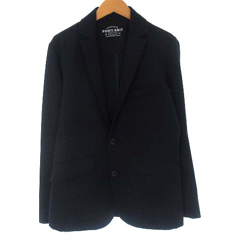 アバハウス Abahouse Ecru ポンチニット セットアップ 上下 スーツ 2b テーラード ジャケット イージー パンツ ネイビー 02 44 Ibs77 メンズ 022 ベクトルパーク