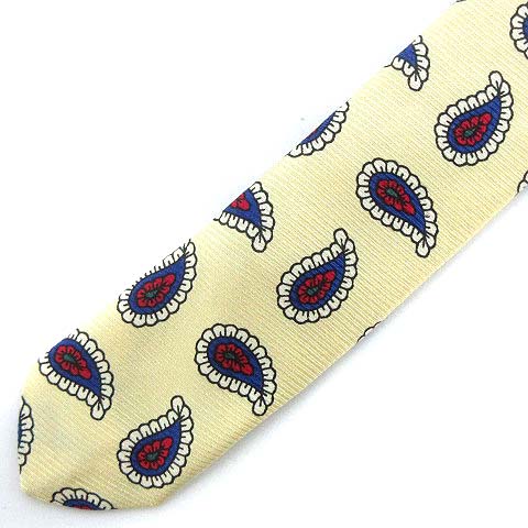 ブルックスブラザーズ Brooks Brothers ネクタイ レギュラータイ シルク100 ペイズリー柄 アイボリー Ibs77 メンズ 022 ベクトルパーク