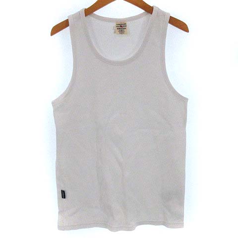アヴィレックス Avirex デイリーウェア リブ タンクトップ ワイドバック ホワイト 白 M Ibs77 メンズ 022 ベクトルパーク