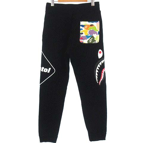 Bape かわいかっ × FCRB コラボ shark sweat pants 