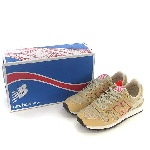 未使用品 ニューバランス New Balance W366pk ローカット スニーカー レザー ピンク ベージュ 7 5 レディース 022 ベクトルパーク