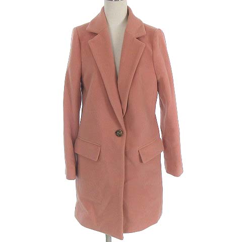 熱い販売 ジャスグリッティー 羊毛 アンゴラ 1b チェスターコート ロングコート ジャケット アウター Hesperiavet Com