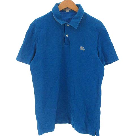 バーバリーブリット Burberry Brit ポロシャツ カットソー 半袖 鹿の子 ブルー 青 M Ibs メンズ 022 ベクトルパーク バーバリーブリット Burberry Brit ポロシャツ カットソー 半袖 鹿の子 ブルー 青 M Ibs メンズ 022 ベクトルパーク