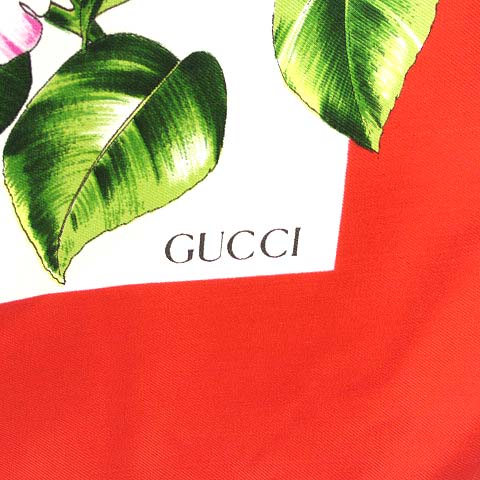 未使用品 グッチ GUCCI 626 7017 大判 スカーフ ストール シルク 未使用品 グッチ GUCCI 626 7017 大判 スカーフ ストール シルク