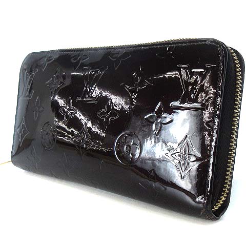 ルイヴィトン LOUIS VUITTON M90416 モノグラム ヴェルニ ジッピー  