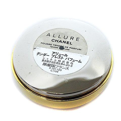 シャネル CHANEL ALLURE TENDER PRESSED PARFUM アリュール テンダー