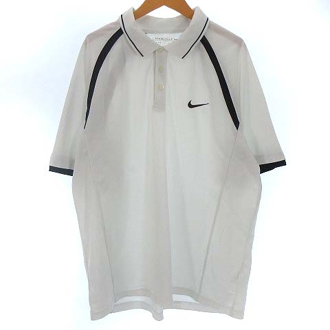 ナイキゴルフ NIKE GOLF FITDRY カットソー ハイネック ボーダー