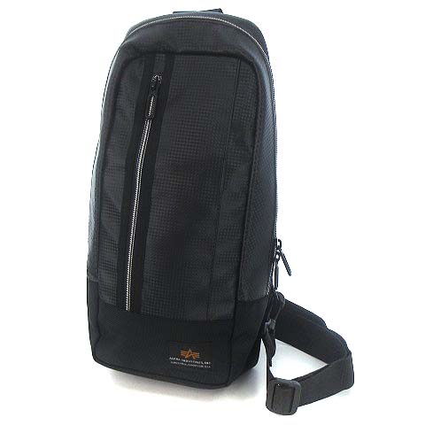 アルファ Alpha Industries ワンショルダー バッグ ボディ バッグ ブラック 黒 メンズ 022 902101090007 ベクトルパーク