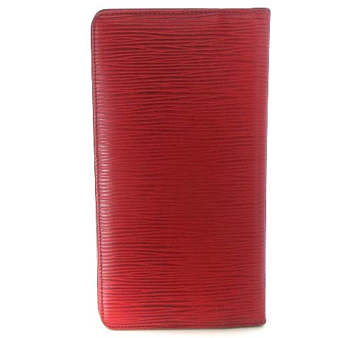 ルイヴィトン LOUIS VUITTON M63217 エピ ポルトカルト クレディ 長 