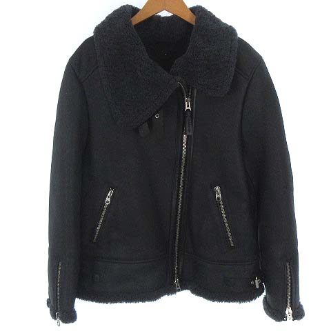 マッカージュ Mackage ムートン ライダース ジャケット ボア シープスキン レザー ブラック 黒 S Clmkfw17 D93 Ibs94 レディース 022 ベクトルパーク