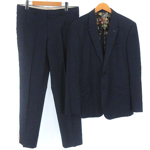ポールスミス PAUL SMITH LORO PIANA 2B STRIPE SUIT FOUR SEASONS 