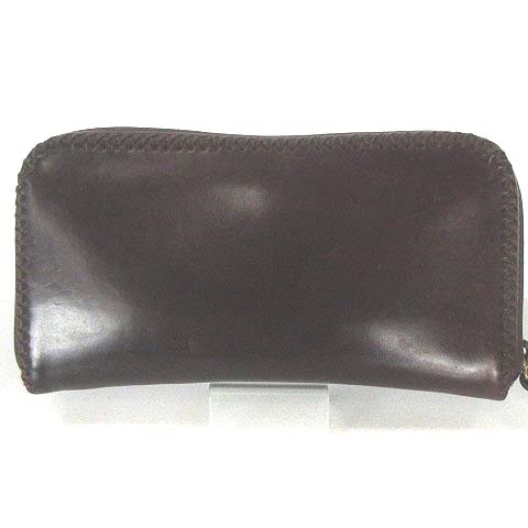 ファニー Funny Stallion Charlie S Wallet スタリオン チャーリーズ ウォレット 長財布 ラウンドファスナー コードバン レザー 馬革 ブラウン 茶 メンズ レディース 022 ベクトルパーク