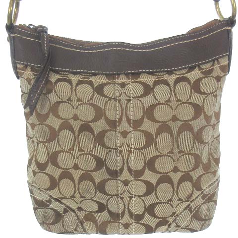 コーチ COACH 10403 シグネチャー ミディアム ダッフル ショルダー 