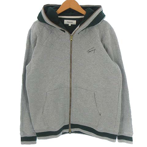 トミー TOMMY パーカー スウェット ジップアップ フルジップ 