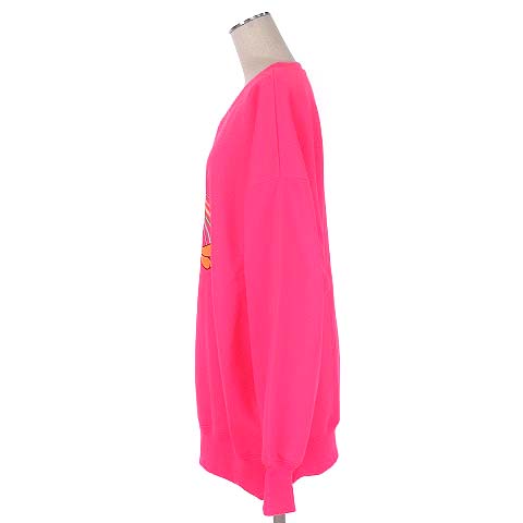 レディ Rady 新作 今季 21s S 21ss ルーニー テューンズ Looney Tunes コラボ Tweety トレーナー スウェット プルオーバー プリント ネオンピンク F トップス レディース 022 ベクトルパーク