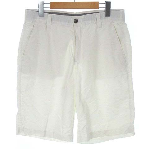 アンダーアーマー Under Armour 17ss マッチプレイ ショーツ ショート パンツ ゴルフ ウェア ホワイト 白 W34 ボトムス メンズ 022 ベクトルパーク