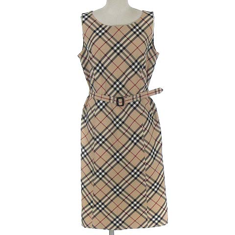 バーバリー ロンドン BURBERRY LONDON ワンピース ノースリーブ ロング 