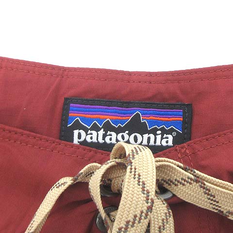 パタゴニア Patagonia 866 Sp15 ボード ショーツ クライミング ショート パンツ ナイロン 赤茶 35 メンズ 022 ベクトルパーク