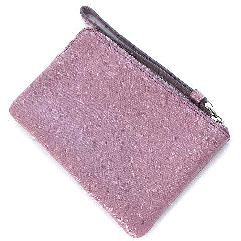 コーチ COACH F15154 グリッター クロスグレイン レザー コーナー 
