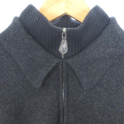 エルメス HERMES カシミヤ ニット プルオーバー セーター ハーフジップ 