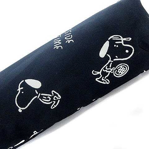 未使用品 ユニクロ Uniqlo 21ss 21s S ピーナッツ 長場雄 スヌーピー 総柄 Uvカット アンブレラ 折りたたみ傘 晴雨兼用 ブラック 黒 メンズ レディース 022 ベクトルパーク