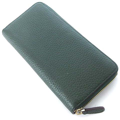 バルコス Barcos ウォレット 長財布 ラウンド型 ソフィー レザー Good Luck Wallet ラウンドファスナー モスグリーン 緑 メンズ レディース 022 ベクトルパーク
