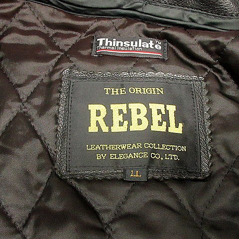 オリジンレーベル THE ORIGIN REBEL ライダース ジャケット レザー 