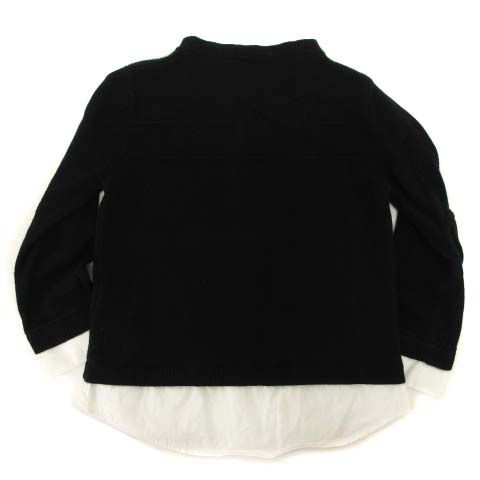 ディオール Dior 近年モデル キッズ ベビー ニット 切替 シャツ 