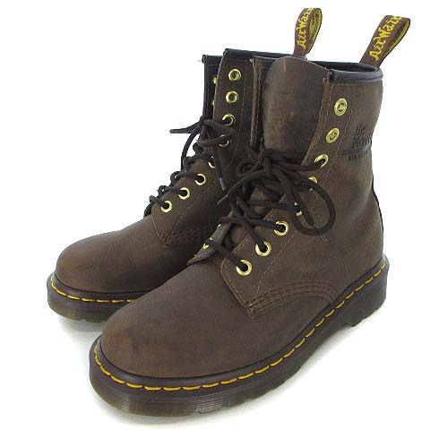 ドクターマーチン DR.MARTENS 美品 10072 8 Eye Boots 8ホール レース 