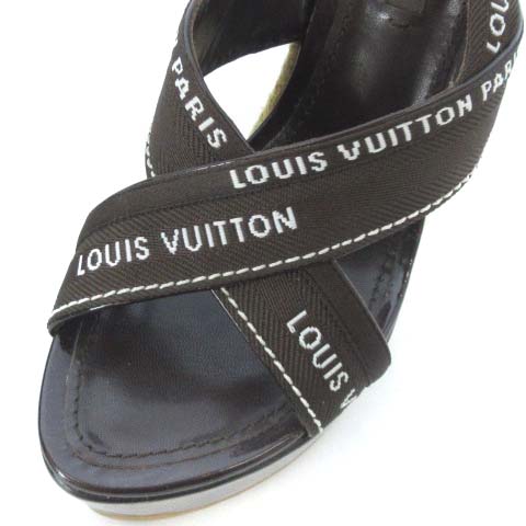 ロゴチャーム ストラップサンダル　ルイヴィトン ロゴチャーム ストラップサンダル ルイヴィトン