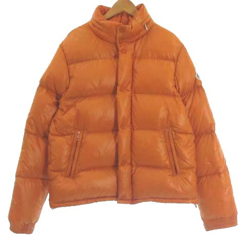 格安 モンクレール MONCLER エベレスト ダウンジャケット サイズ3 オレンジ