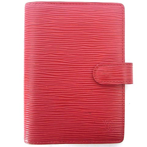 ルイヴィトン LOUIS VUITTON R2005E エピ アジェンダ PM システム 手帳  