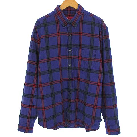 シュプリーム SUPREME 美品 19AW Tartan Flannel Shirt タータン  