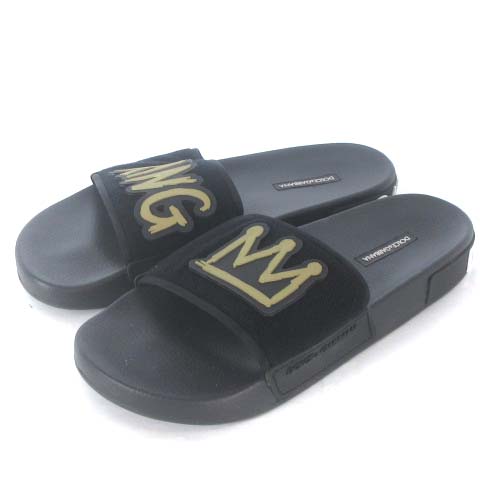 ドルチェ&ガッバーナ ドルガバ DOLCE&GABBANA 美品 スライド サンダル  