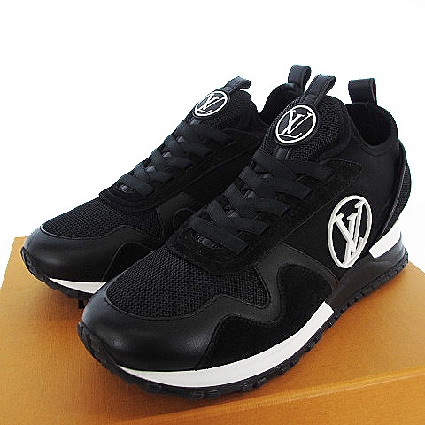 現行✨極上品✨LOUIS VUITTON ランアウェイ スニーカー 黒 箱袋付き  