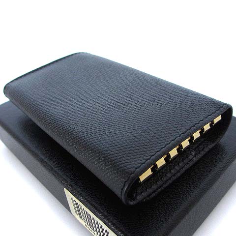 未使用品 シャネル CHANEL A20909 ココボタン 6連 キーケース