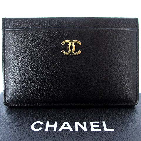 未使用品 シャネル CHANEL A11837 ココマーク カードケース パスケース 