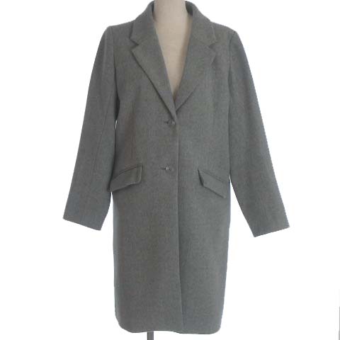 アズールバイマウジー Azul By Moussy 19ss スタンダード チェスター コート ロング 2b グレー M アウター レディース 022 ベクトルパーク